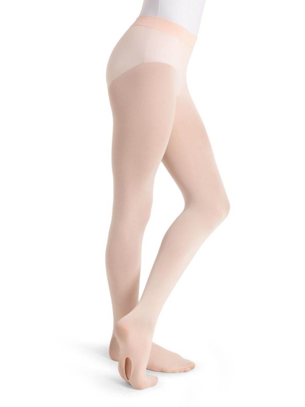 Capezio #1916c BPK ULTRA SOFT SELF KNIT WAISTBAND TRANSITION TIGHT - GIRLS 8-12